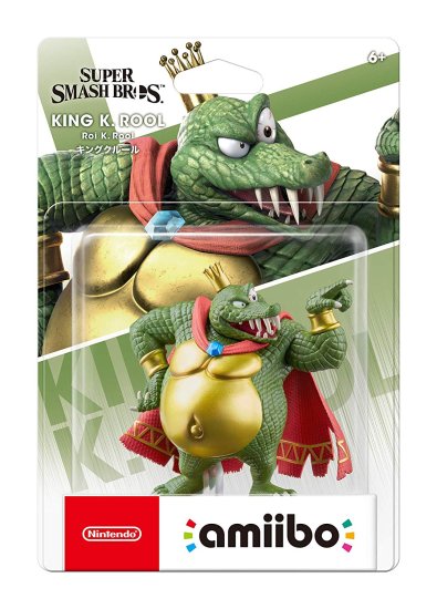 Nintendo igralna figura Amiibo King K. Rool (Super Smash)