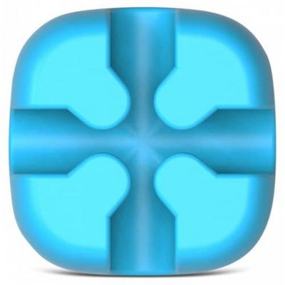 Orico samolepljivo držalo za kable, silikon, modro, CBSX-BL