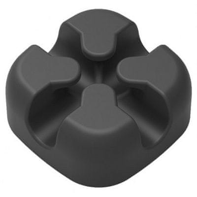 Orico samolepilno držalo za kable, silikon, črno, CBSX-BK