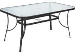 Fieldmann komplet vrtnega pohištva Ella 6s senčnikom, krem