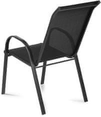 Fieldmann komplet vrtnega pohištva Ella 6s senčnikom, krem