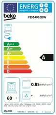 Beko štedilnik FSS54010DW