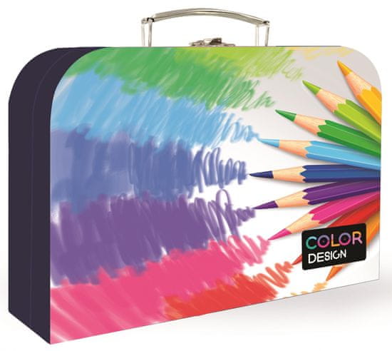 Oxybag otroški kovček, pastelne barvice, 34 cm