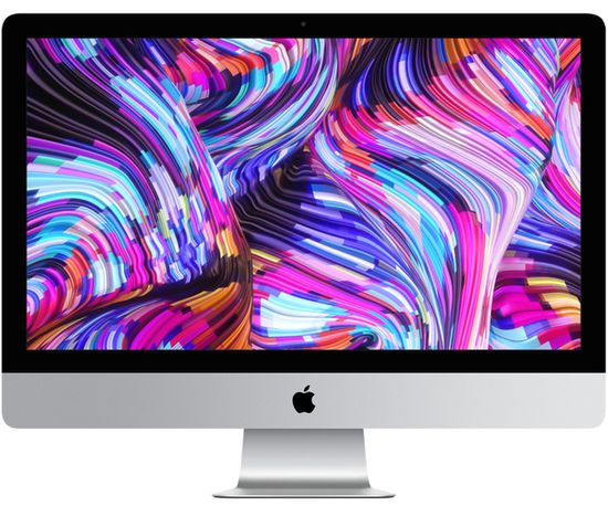 Apple AiO računalnik iMac 27 6C i5 3,0GHz/8GB/1TBFusion/Radeon Pro 570X/Retina5K/macOS, INT KB (mrqy2ze/a)