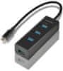 AXAGON HUE-S2C razdelilnik, Type-C 4×, USB-C 3.2