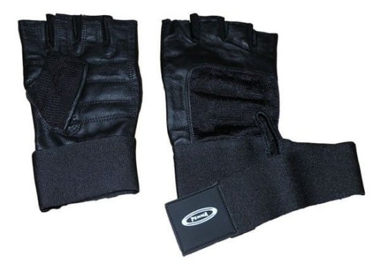 Pena fitnes rokavice L, črne