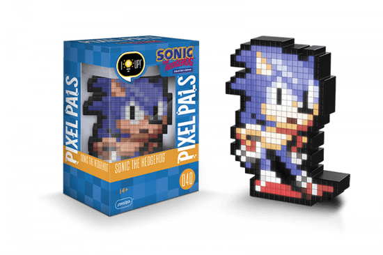 Pixel Pals svetilka Sonic the Hedgehog