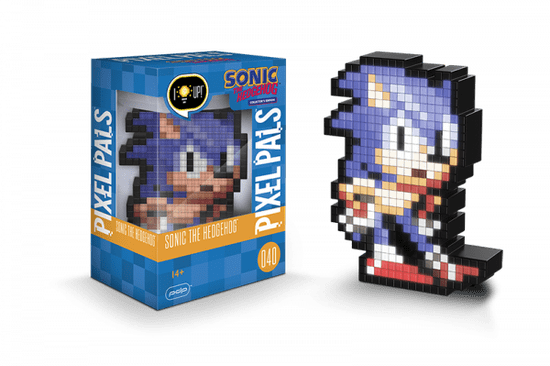 Pixel Pals svetilka Sonic the Hedgehog