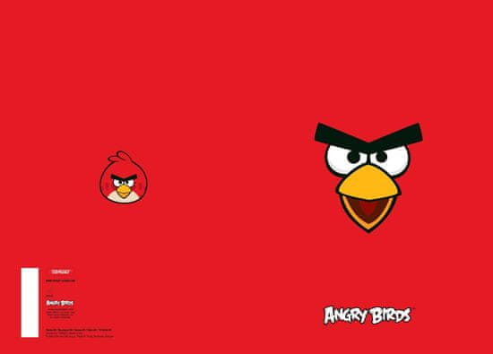 Angry Birds papir kolaž A4, 20 listni, 17706