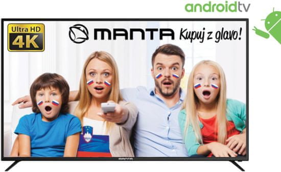 Manta 4K-UHD LED televizor 70LUA59M, Android, Smart, HDR, WiFi