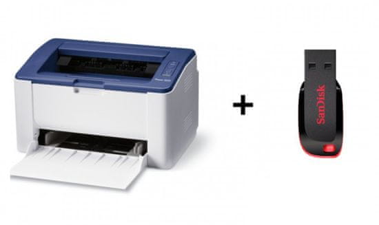 Xerox laserski tiskalnik Phaser 3020i A4 USB, Wifi + 32 GB USB ključek