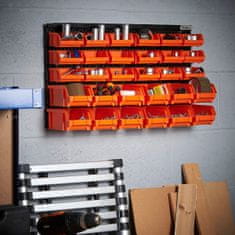 VonHaus stenski organizator s 30 predalčki (3500286)