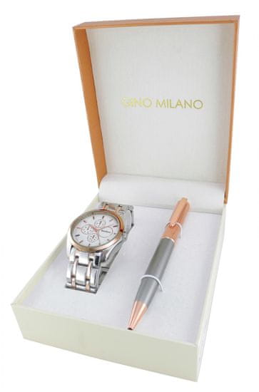 Gino Milano komplet ženske ročne ure s pisalom MWF16-093