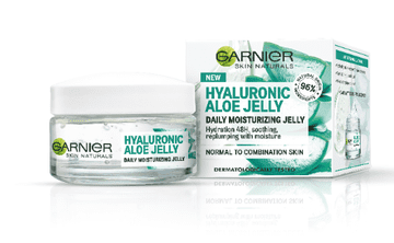 Garnier hidratantni gel za normalno kožo Skin Naturals Hyaluronic Aloe Jelly, 50 ml