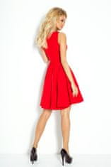 Numoco Ženska obleka 114-3, rdeča, XXL