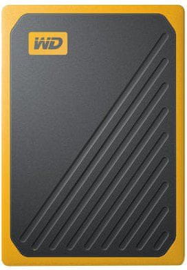 Western Digital prenosni SSD disk My Passport Go 1 TB, USB 3.0, rumen