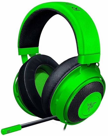 Razer Kraken gaming slušalke, zelene
