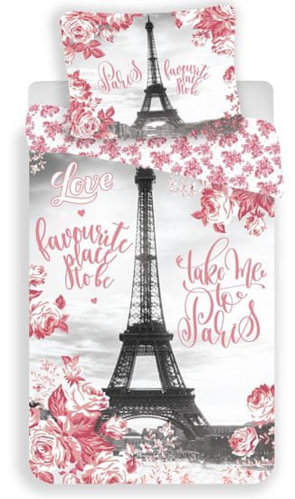 Jerry Fabrics posteljnina Paris roses