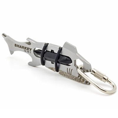 True Utility Sharkey, obesek za ključe, mini žepno orodje