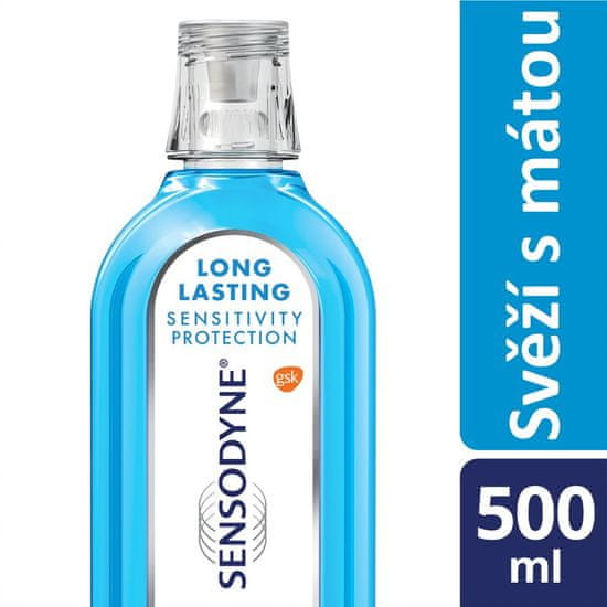 Sensodyne ustna voda Cool Mint, 500 ml