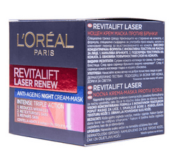 Loreal Paris nočna krema Revitalift Laser Renew, 50 ml