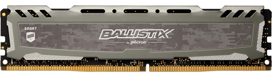 Crucial pomnilnik (RAM) Ballistix Sport LT 8GB, DDR4, 3000MT/s, DIMM, CL15 (BLS8G4D30AESBK)