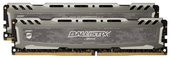 Crucial pomnilnik (RAM) Ballistix Sport LT 16GB (2x8GB), DDR4, 3000MT/s, DIMM, CL15 (BLS2K8G4D30AESBK)