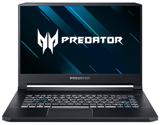 Acer prenosnik Predator PT515-51-79V0 i7-8750H/16GB/SSD2x512GB/RTX2080/15,6FHD/W10H, črn (NH.Q4WEX.006)
