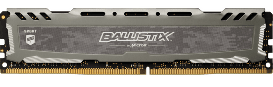 Crucial pomnilnik (RAM) Ballistix Sport LT 16GB, DDR4, 3200MT/s, DIMM, CL16 (BLS16G4D32AESB)