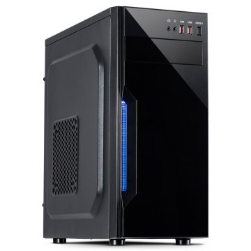 Inter-tech ohišje B-42 midi-ATX, črno