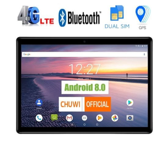 Chuwi tablični računalnik Hi9 Air, 25,65cm (10.1''), 4G-LTE, 4GB+64GB, GPS, Android 8.0
