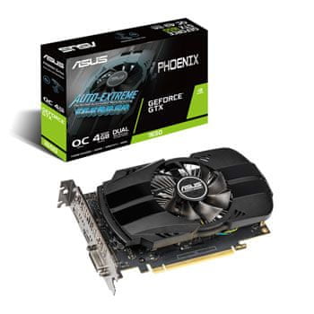 ASUS grafična kartica GeForce GTX 1650 Phoenix OC, 4GB GDDR5, PCI-E 3.0