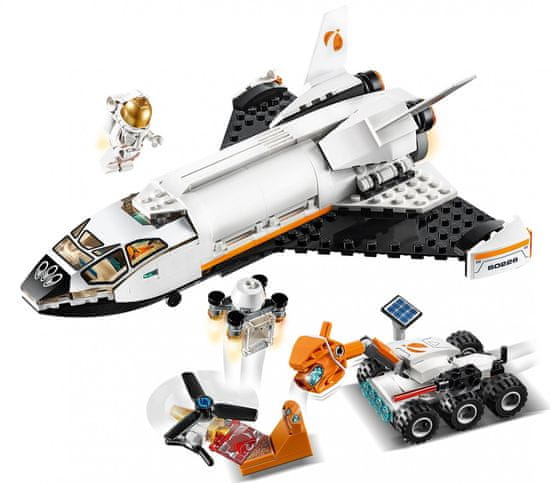 LEGO City 60226 Space Shuttle Raziskovanje Marsa
