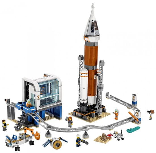 LEGO City 60228 Start vesoljske rakete - Odprta embalaža