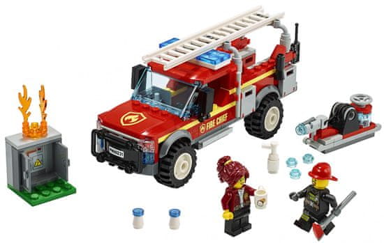 LEGO City 60231 Poveljstvo za gasilce - Odprta embalaža