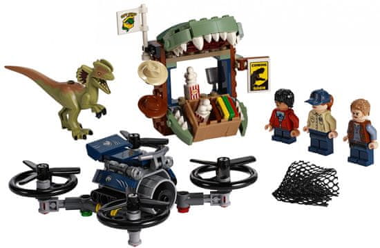 LEGO Jurassic World 75934 Dilophosaurus v teku