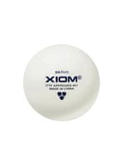 Plastične žogice Xiom Bravo ITTF Seamless, 6 kosov