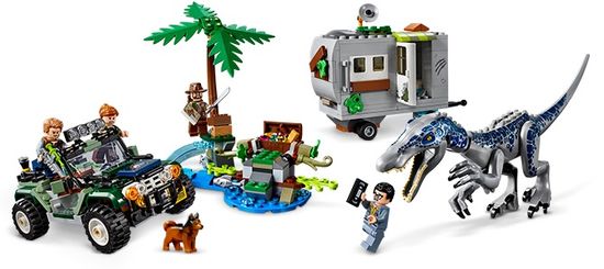 LEGO Jurassic World 75935 Baryonyxom: Srečanje