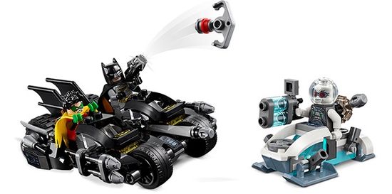 LEGO Super Heroes 76118 Mr. Freeze™ vs. Batman na Batmotorce™