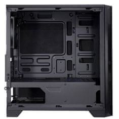Inter-tech ohišje H-606, micro-ATX, črno