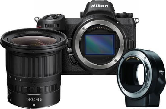 Nikon Z 6 digitalni brezzrcalni fotoaparat + NIKKOR Z 14-30 + FTZ adapter