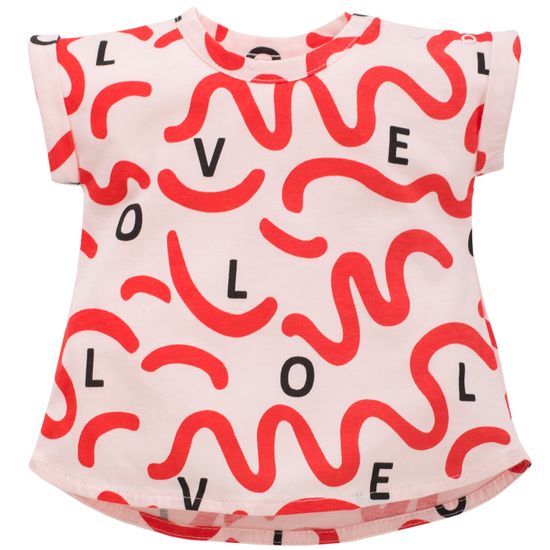 PINOKIO dekliška majica Love &amp; Love