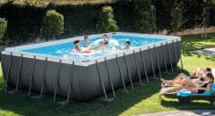 26364NP bazen Ultra Frame 732 × 366 × 132 cm, peščena črpalka, lestev