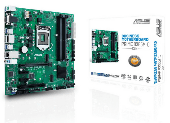 ASUS osnovna plošča PRIME B365M-C/CSM, DDR4, USB 3.1 Gen1, LGA1151, mATX