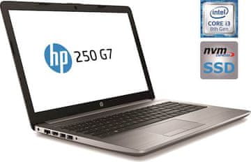 HP prenosnik 250 G7 i3-7020U/8GB/SSD 256GB/MX110/15,6''FHD/FreeDOS (6MR31ES#BED)