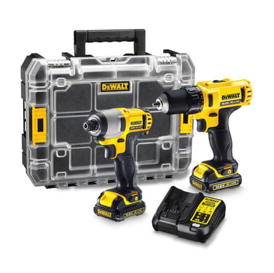 DeWalt set udarnega vijačnika in kompaktnega vrtalnega vijačnika (DCD710/DCF815) DCK211C2T