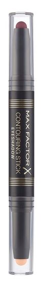 Max Factor kremno senčilo 2v1, Contouring Stick Eyeshadow, 004 Burgundy & Pink Sand