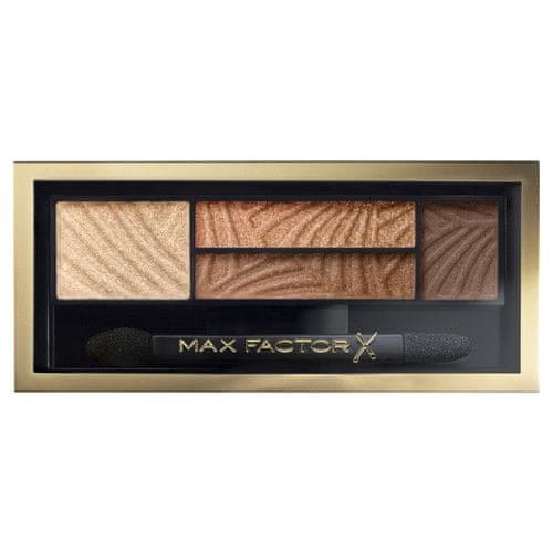 Max Factor senčilo za oči in obrvi Smokey Eye Drama Kit, 03 Sumptuos Gold