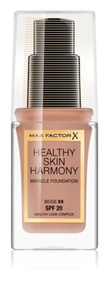 Max Factor tekoči puder Healthy Skin Harmony SPF 20, 55 Beige