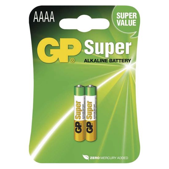 GP baterija GP25A AAAA/LR8D425, alkalna 2kom
